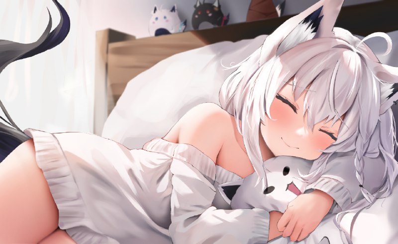 呜~…再睡5分钟… / うえっちfrom TG空间🐱