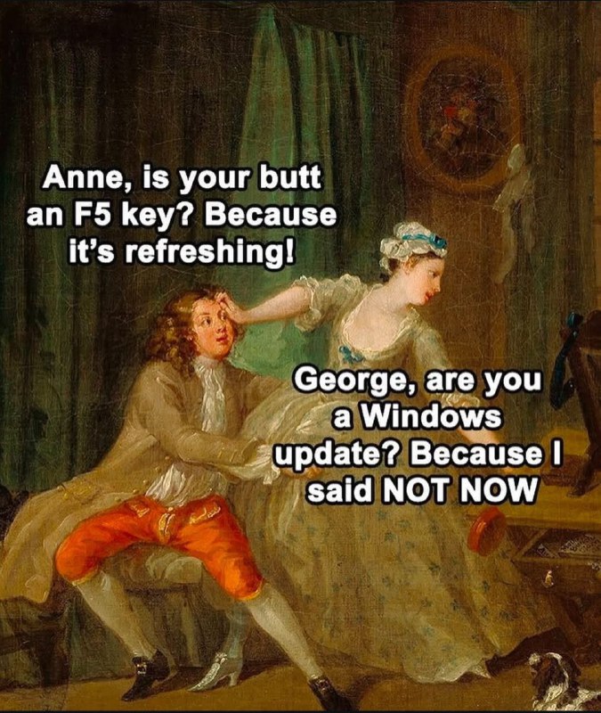 @ProgrammerHumor Refresh Windowsfrom ProgrammerHumor