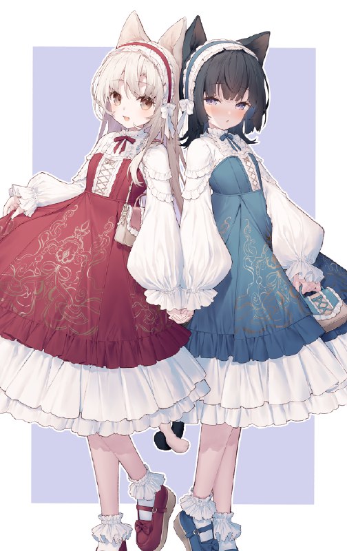 情侣装Lolita猫猫 / 徳之ゆいか peariefrom 猫猫窝🐱