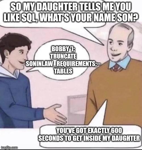 [Meme] sqlInjection