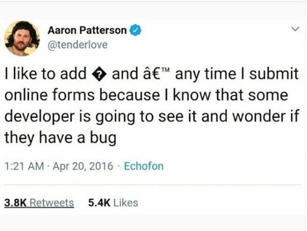 @ProgrammerHumor Bug?from ProgrammerHumor