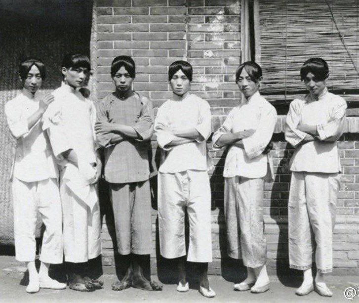 1905 年，北京的男性妓女，被称为“相公”