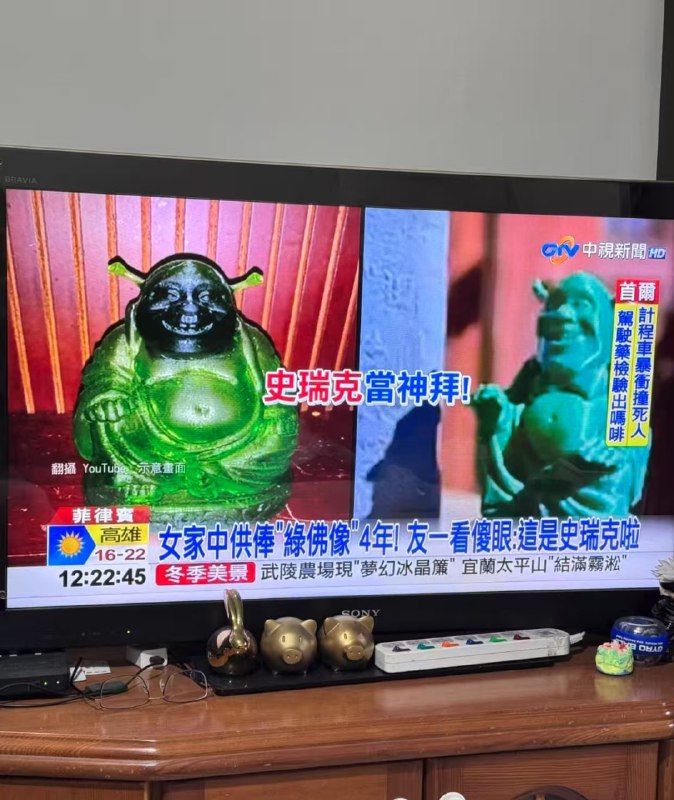 拜了四年的神明是史瑞克🌚from 平壤卫视拜了四年的神明是史瑞克🌚from 平壤卫视