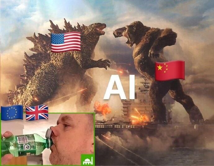 欧洲人关于deepseek的meme欧洲人关于deepseek的meme