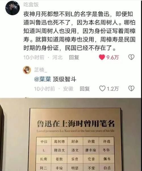 你要捉的是魯迅，和我周樹人有什麼關係.JPGfrom 什麼都來點 via DECADE