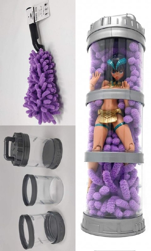 簡易觸手PLAY~#歡樂梗圖區 #FIGURE分享區from UMD(兔鼠)的謎島觀察日記（NSFW）