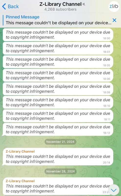 This message couldn't be displayed on your device due to copyright infringement.from LightBlueCube