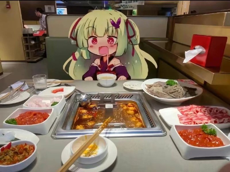 对桌这谁啊 这么饿from 二刺猿日常