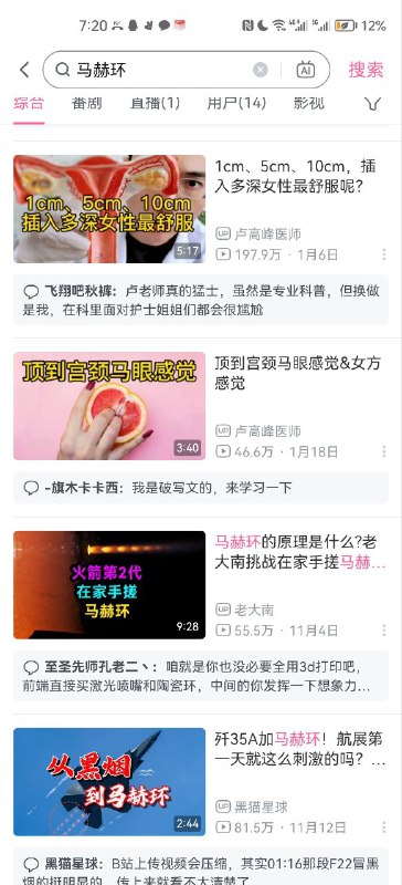 B站你要不要看看你的搜索结果via LDLD 果冻