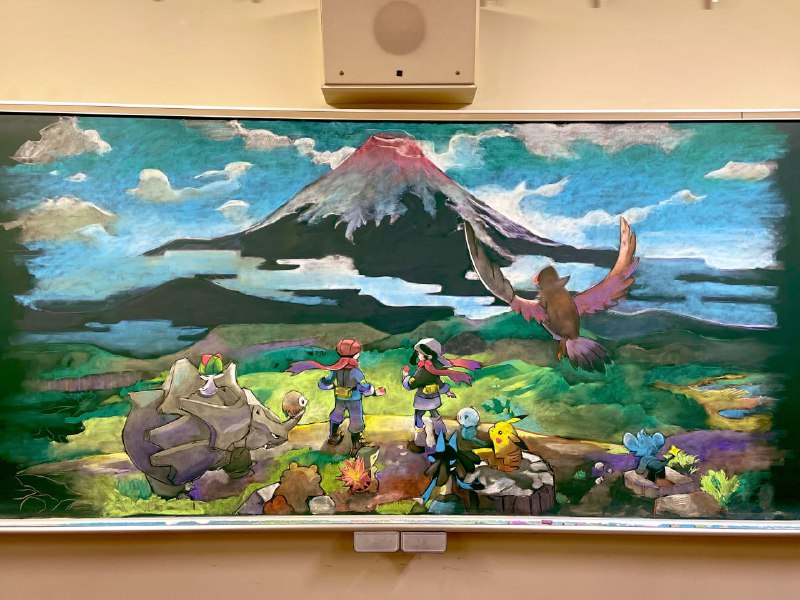 ポーション三年前在入學典禮上畫