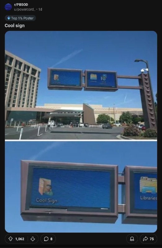 cool sign