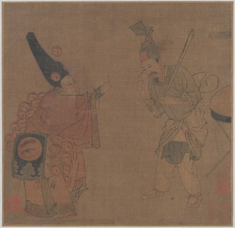 中国古代传统克苏鲁绘画via 士季白