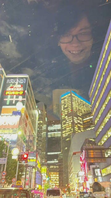 红灯时顺手给自己拍了张照，结果拍出了自己已经嗝屁了的效果    #神爱世人红灯时顺手给自己拍了张照，结果拍出了自己已经嗝屁了的效果    #神爱世人