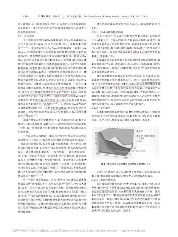 在具体调查的过程中，我们发现恋足群体的嗜好对象不仅仅局限于“脚”，而是扩大到“腿”、“鞋袜”以及服饰搭配与影像等范畴