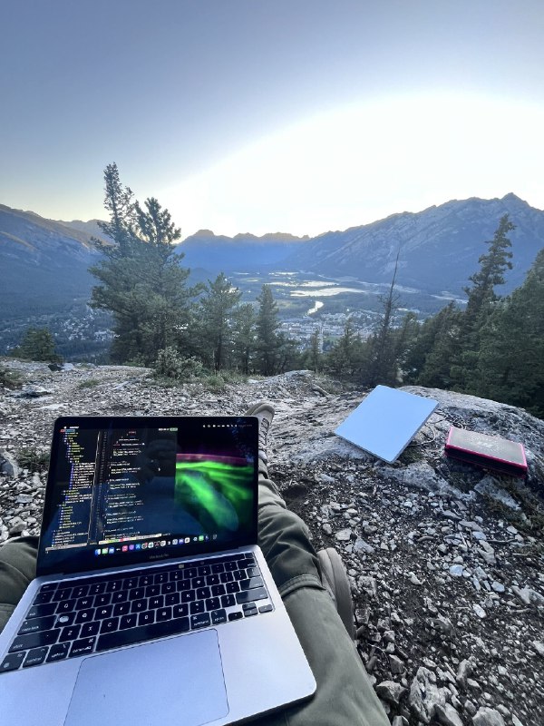 What's stopping you from using Starlink to code from the top of a mountain? 