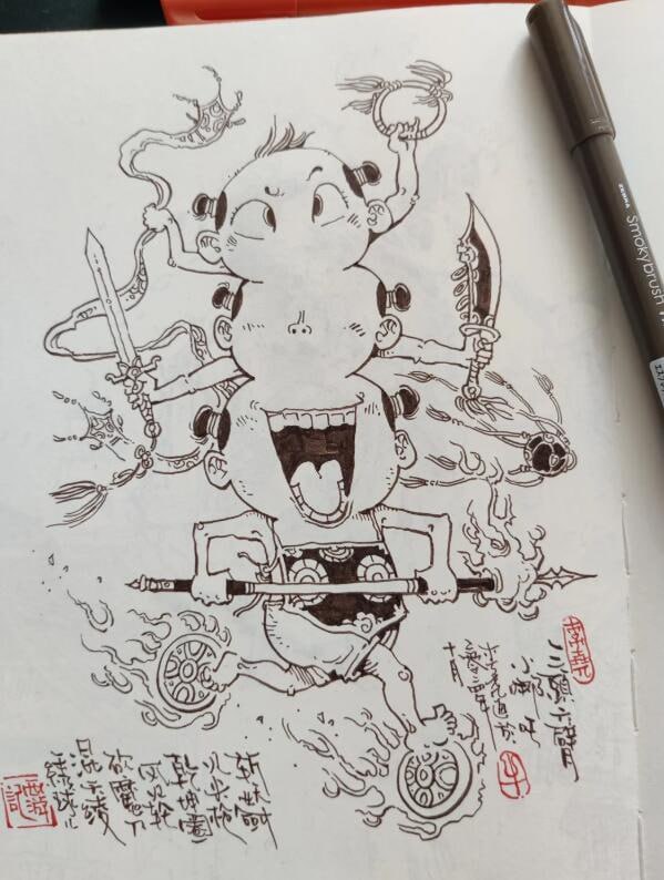三头六臂👀👃👅via 6号沙雕网友