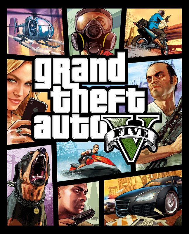 今天是 《GTA V》 首次发售10周年的日子！🎂via 蜻蜓县长